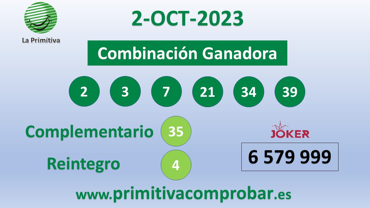 Comprobar primitiva del 02/10/2023